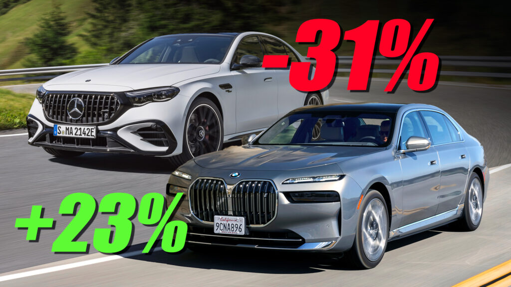  BMW electric car sales increased by 23%, Mercedes electric car sales fell by 31%, but the Chinese market suffered a sales disaster