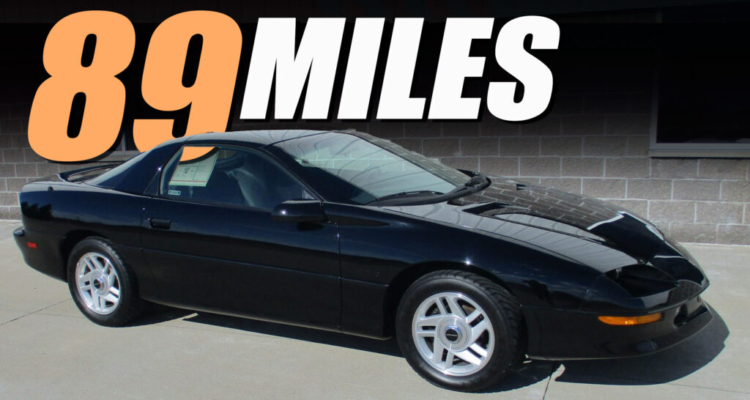 Brand New 89 Mile 1993 Camaro Z28 Keeps Changing Hands