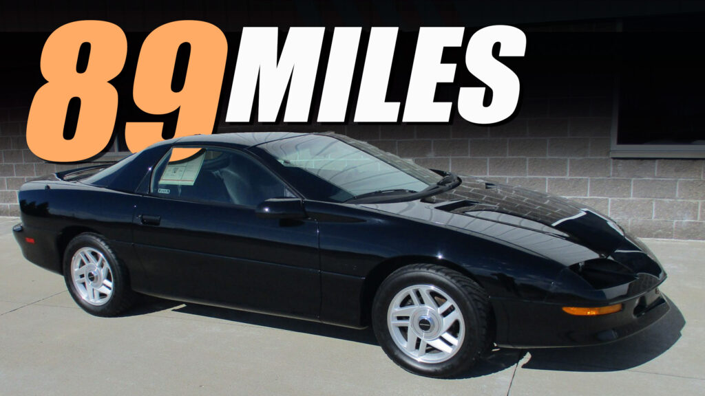 Brand New 89 Mile 1993 Camaro Z28 Keeps Changing Hands