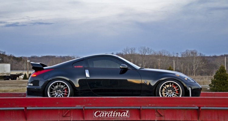 Car on weight scales