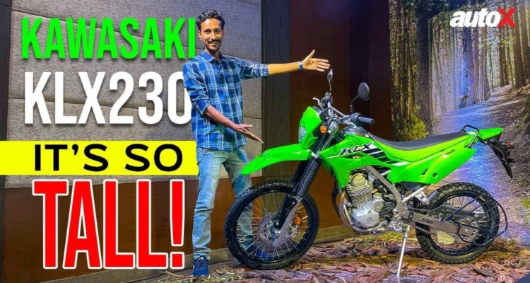 New Kawasaki KLX 230 first look at road-legal dirt bike