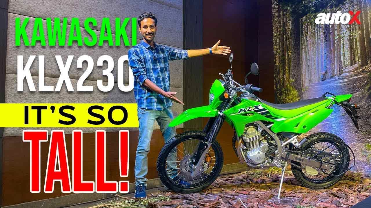 New Kawasaki KLX 230 first look at road-legal dirt bike