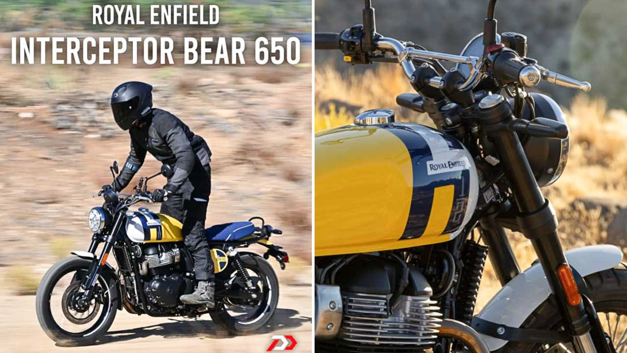 Royal Enfield Interceptor Bear 650 Debuts