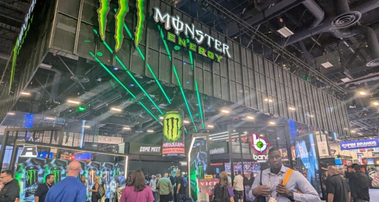 Take a closer look at Monster Energy’s ever-changing high-octane exhibits