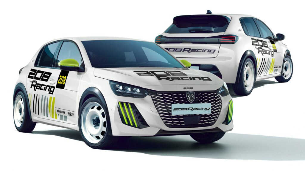  The New Peugeot 208 Racing Has Us Craving A Street-Legal Rally Version