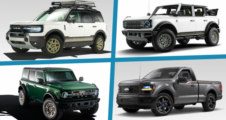 Ford’s SEMA Lineup Includes 700 HP F-150 And Broncos Galore