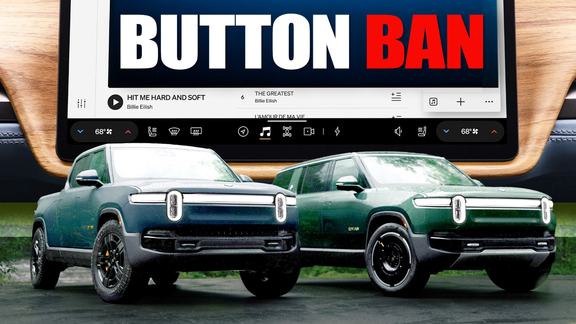 Rivian’s Software Boss Says Dash Buttons Are A Bug, Not A Feature – Is He Right?