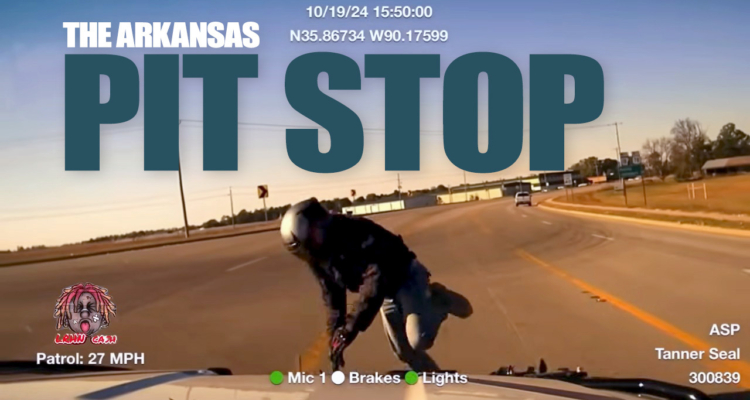 Arkansas State Troopers Will Even Pit A Motorcyclist