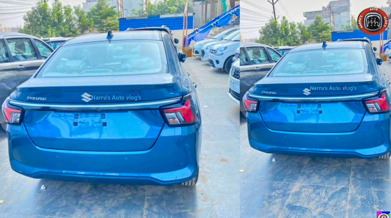 2024 Maruti Dzire Blue