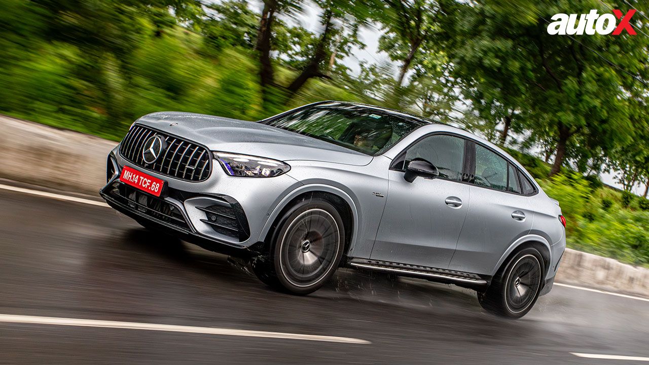 Mercedes-Benz Glc43 Coupe Side Profile Dynamics