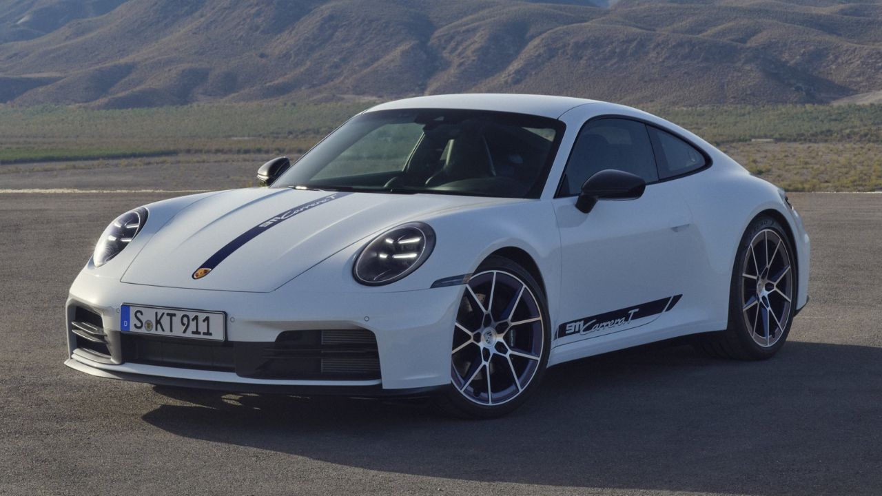 New Porsche 911 Carrera T Front