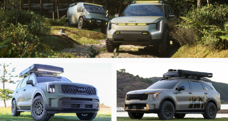 Kia Embraces The Outdoors With Rugged Ev9 And Pv5 Evs