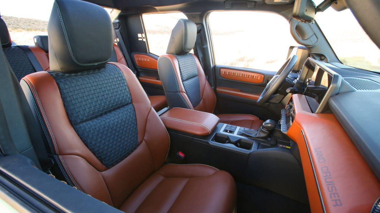 Toyota Land Cruiser Rox SUV concept car interior