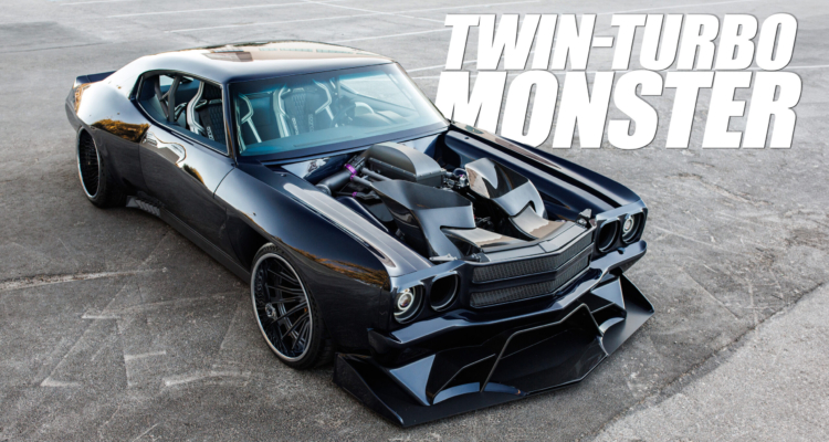 Chevy Chevelle Restomod Blends Old And New School Tech With A Monster Twin Turbo V8