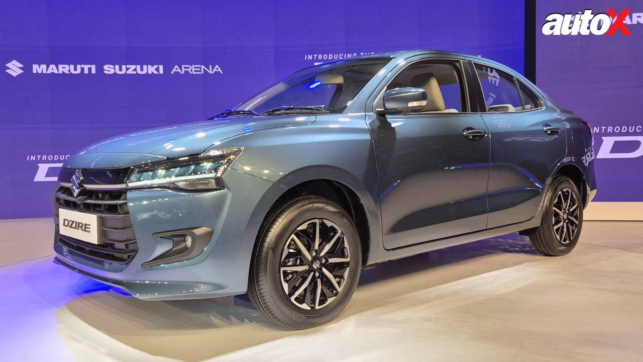 2024 Dzire Front Quarter