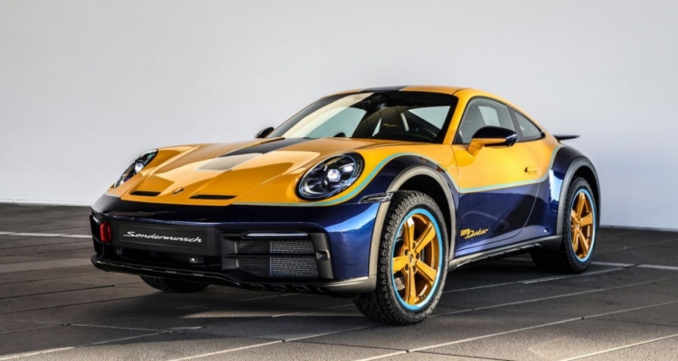 Limited Edition Porsche 911 Dakar Front Quarter