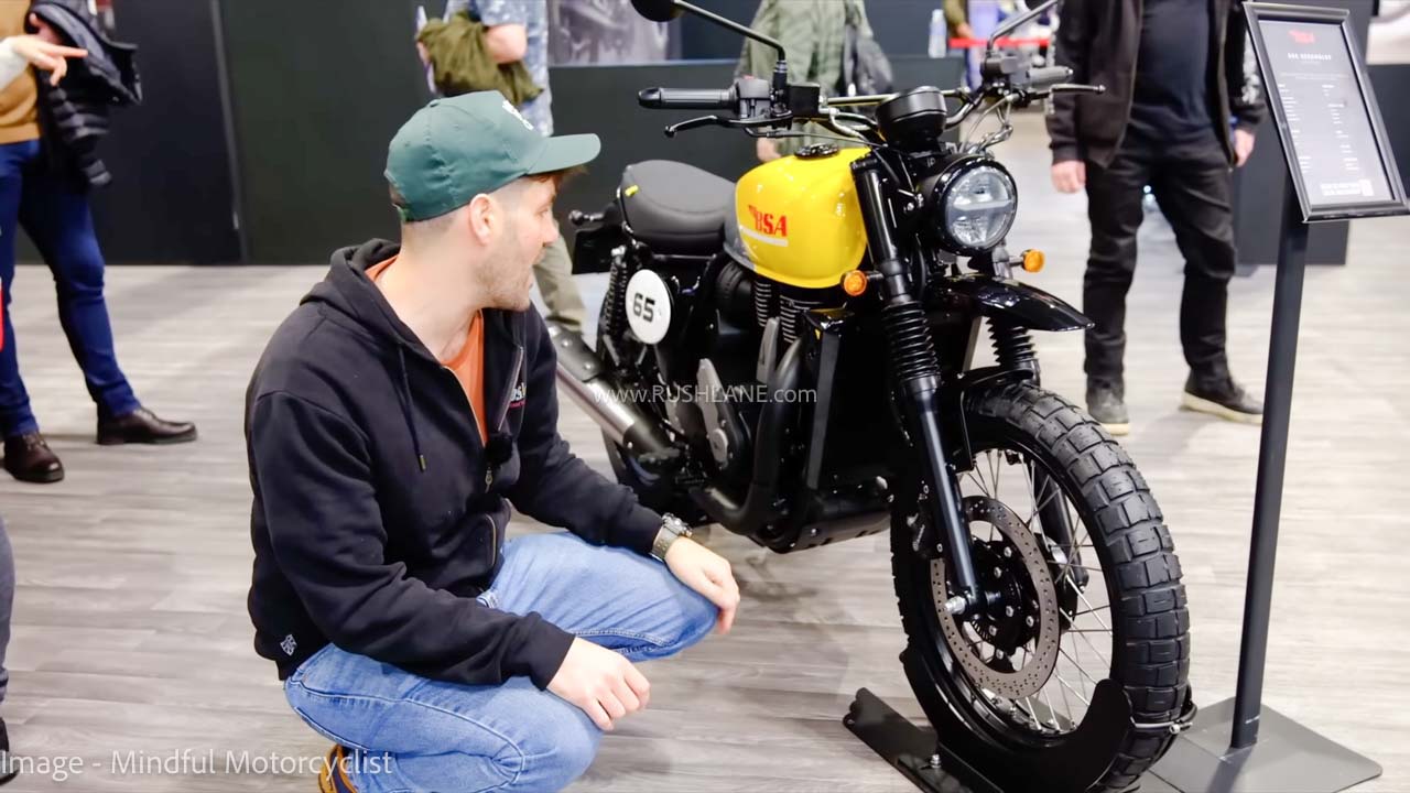 New BSA B65 scrambler debuts