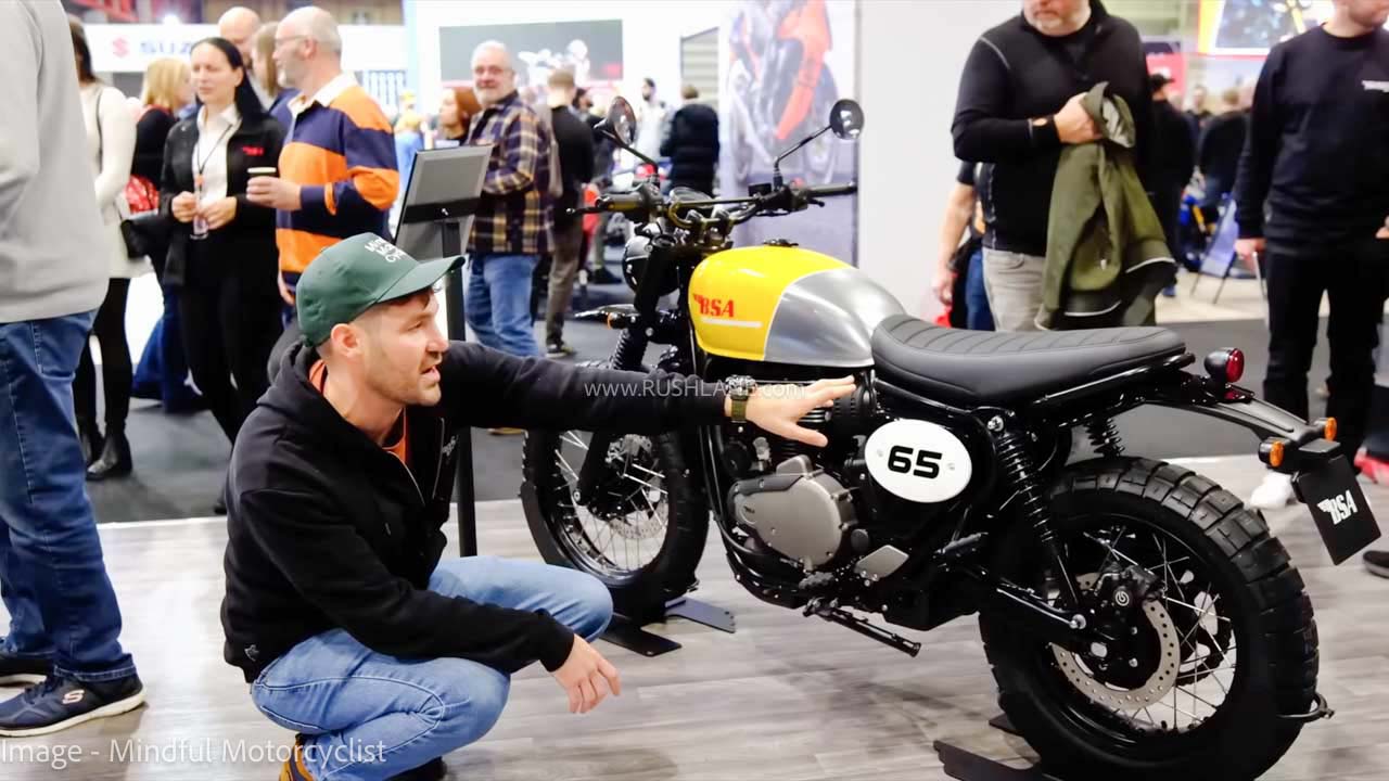 New BSA B65 scrambler debuts