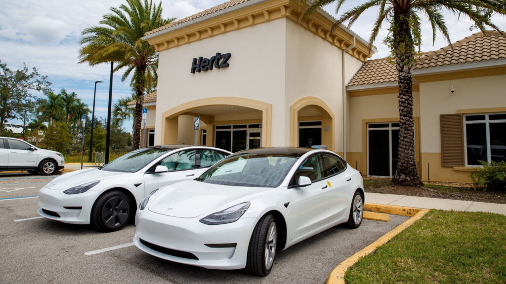  You can buy a Tesla from Hertz for under $20,000, but you probably shouldn't