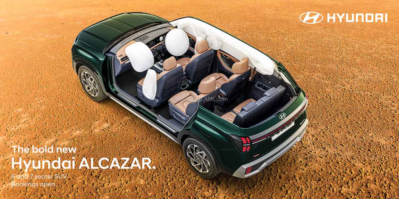 Hyundai Alcazar Safety Features - 6 Airbags