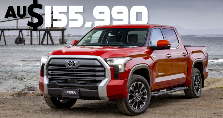 Toyota Tundra Starts At $102,000 In Australia, Nearly Double Its Us Price