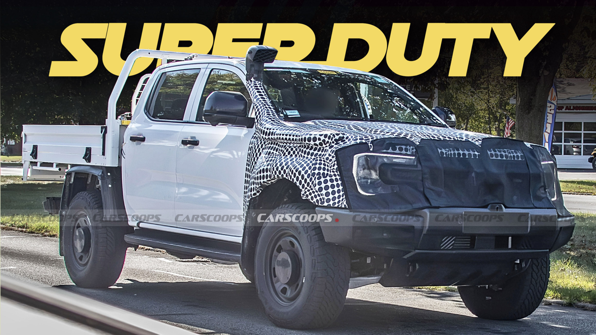 2026 Ford Ranger Super Duty Spotted Testing In America