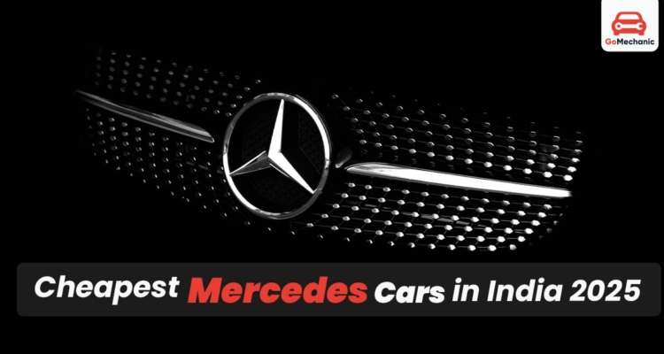 Cheapest Mercedes cars in India 2025