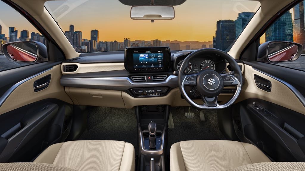 2025 Maruti Dzire interior