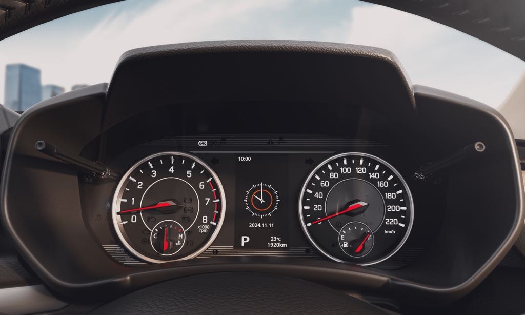 2025 Maruti Dzire dashboard