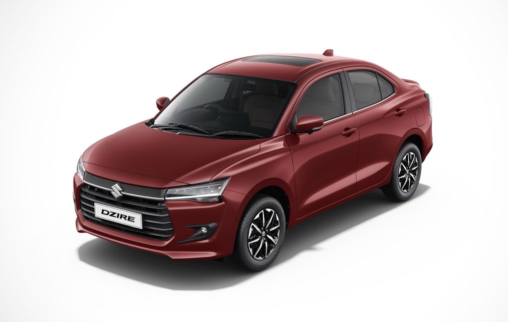 2025 Maruti Dzire Red