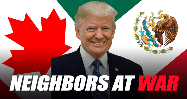 Trump Promises 25% Tariff On Goods From Canada And Mexico On Day One