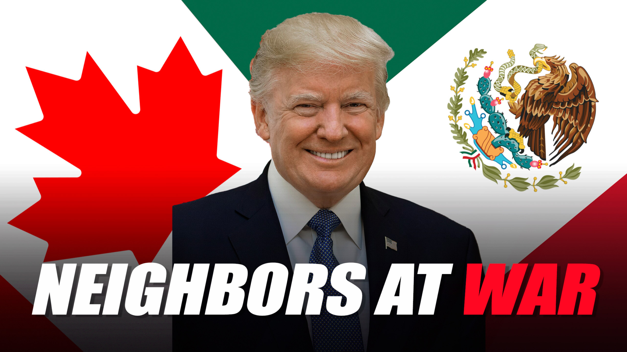 Trump Promises 25% Tariff On Goods From Canada And Mexico On Day One