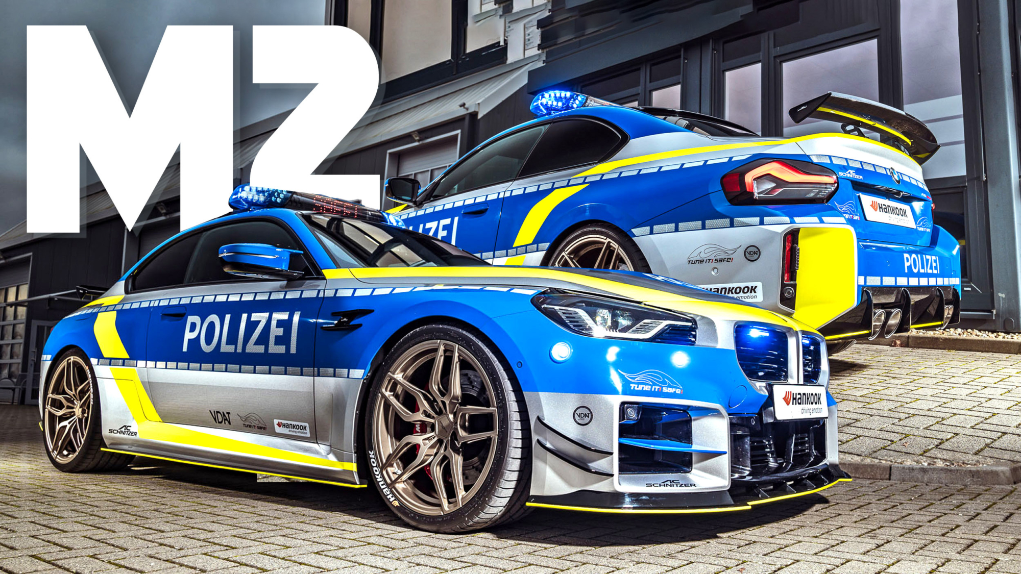 WEE-OO WEE-OO! AC Schnitzer’s BMW M2 Polizei Is All Flash, No Arrests