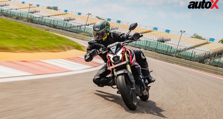 Bajaj Pulsar Ns400Z Track Test