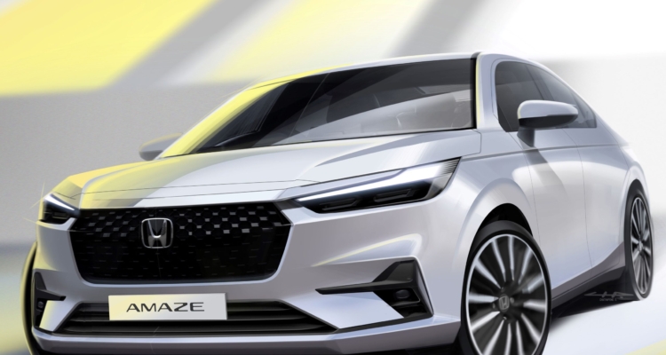 2025 Honda Amaze sketch front