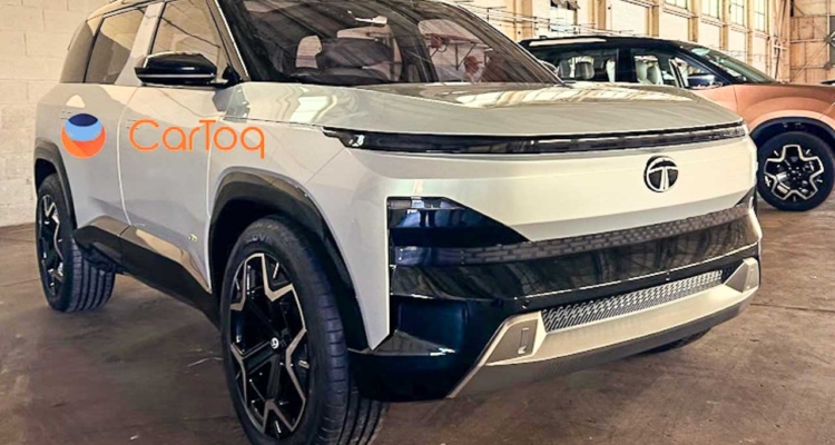 Tata Sierra EV Spied