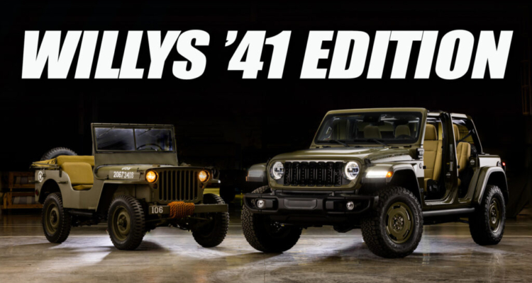 2025 Wrangler 4xe Willys '41 celebrates OG Jeep