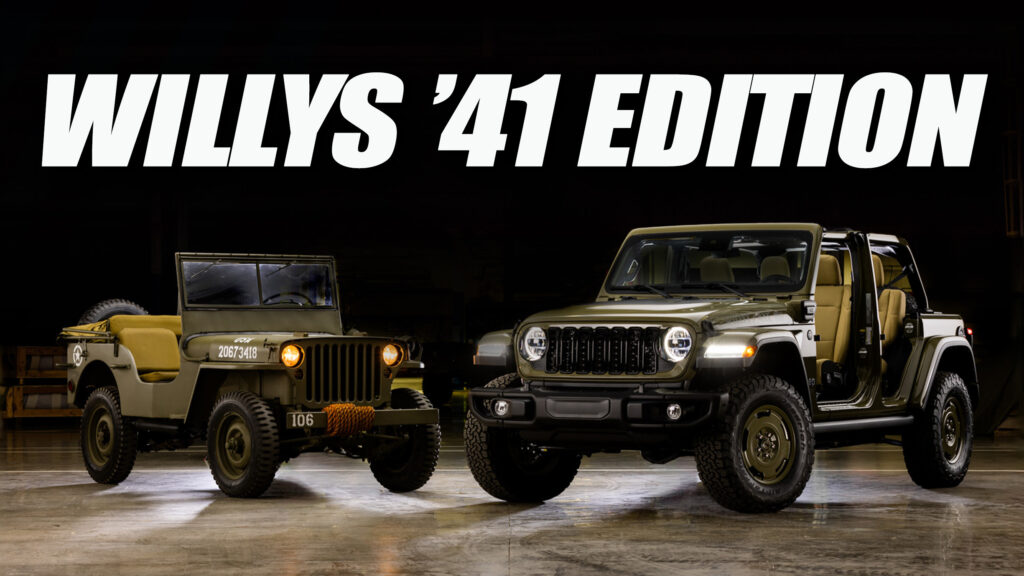 2025 Wrangler 4xe Willys '41 celebrates OG Jeep