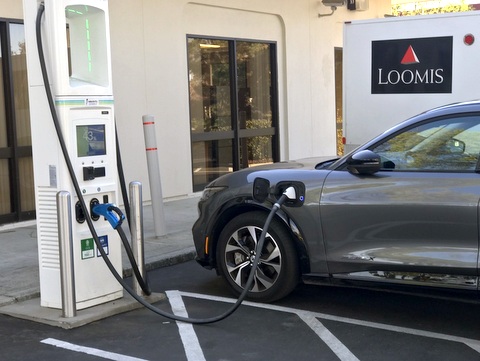 Charging the Ford Mustang Mach-E