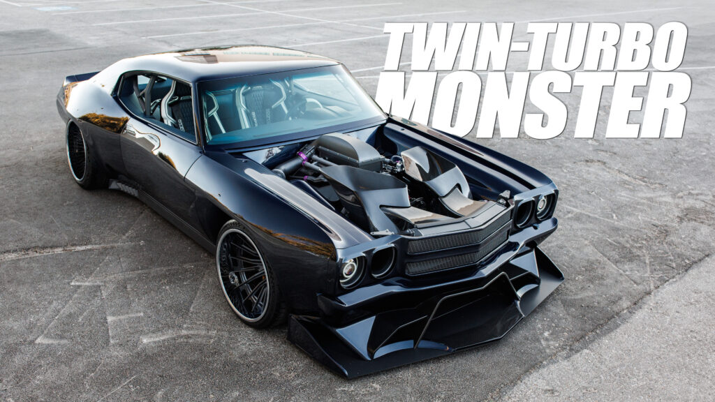  Chevelle Restomod Blends Old-School Tech With Monster Twin-Turbo V8