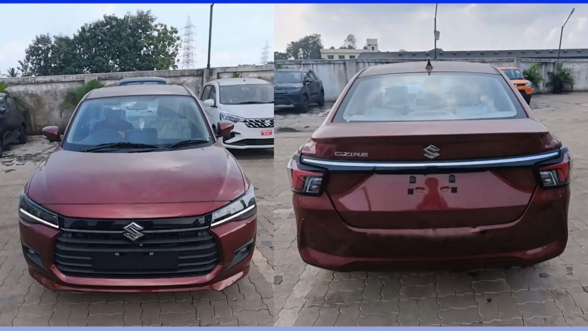 The New Generation Maruti Dzire Comes In Phoenix Red With Beige Interiors