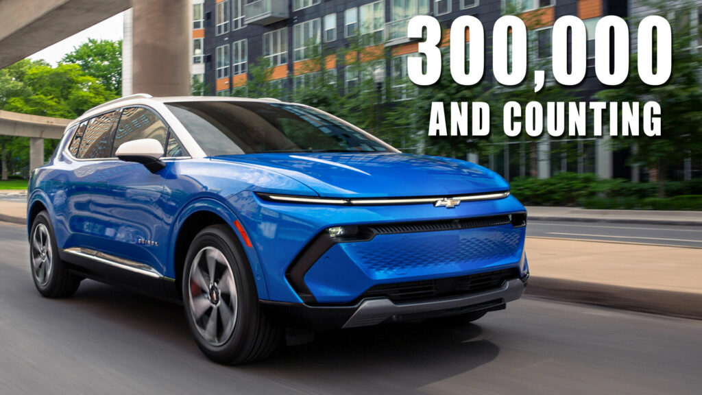 General Motors sells more than 300,000 electric vehicles in U.S.