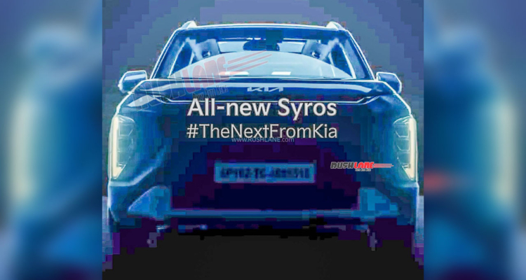 Kia Syros Compact SUV Teased