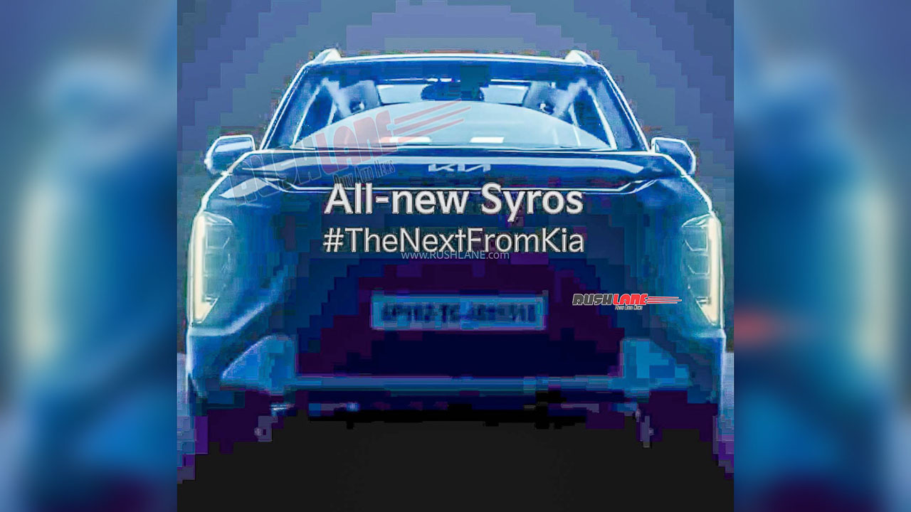 Kia Syros Compact SUV Teased