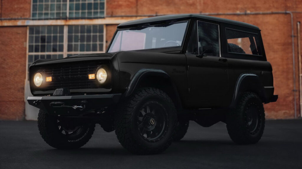 Kindred Motorworks’ Latest Bronco Restomod Is All Black