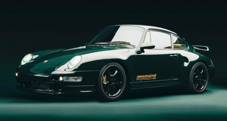 Porsche restores Mulberry Green 993 Turbo in New York design style