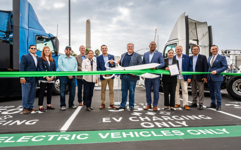 Port of Long Beach opens North America's largest electric vehicle charging station