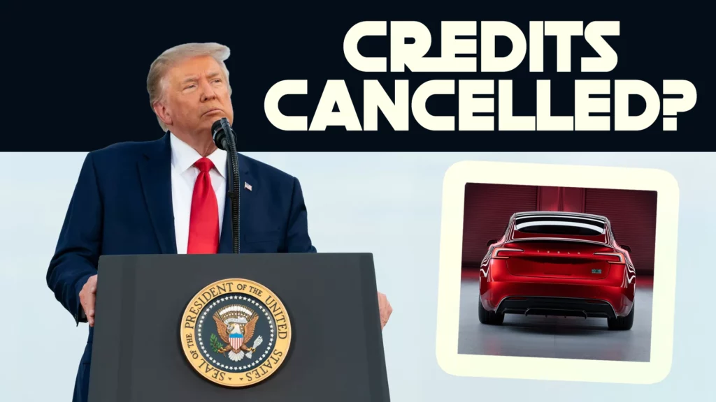 Trump reportedly wants to eliminate $7,500 electric vehicle tax credit and