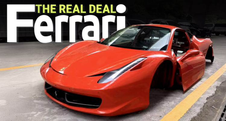 Want A Ferrari 458 Cover? Alibaba Has One For $28,000