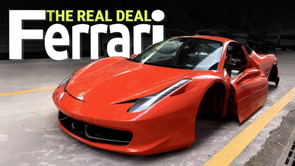 Want A Ferrari 458 Cover? Alibaba Has One For $28,000